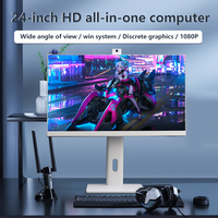All in One PC AIO Desktops 23.8inch Computer Desktop Core I3 I5 I7 I9 PC Gamer Gaming All in One Computer
