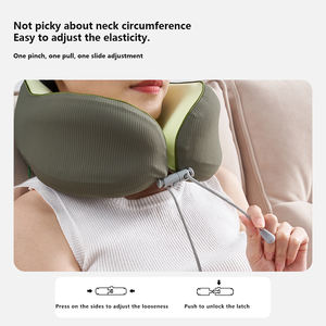 Style européen Canapé luxueux Oreiller cervical de haute qualité Oreiller de voyage polyvalent Oreiller cervical en forme de U pour le camping en avion - Product Image 4