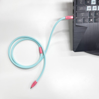 MFi Certificado de silicona líquida Original C94 C189 Chip Cable DE DATOS 3A PD Cable cargador de carga rápida USB C para iPhone1314 iPod Cable