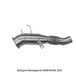 ท่อไอเสียสแตนเลส 304 สำหรับ BMW G20/G22 M340i M440i B58 GEN3 - Product Image 1
