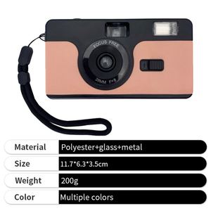Eco Friendly Custom Oem Logo 35mm Reusable Film <b>Camera</b> with Anti-drop Wrist Strap - Product Image 3