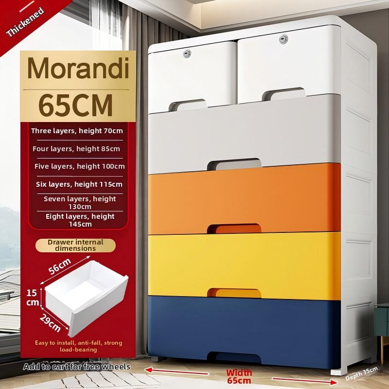 Mueble grande de 65 cm con doble cajón pequeño morandi
