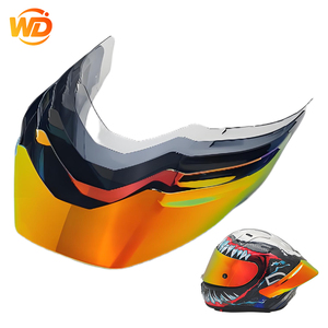 Aileron arrière pour casque de moto ARAI <span class=keywords><strong>RPHA</strong></span> 11 HJ-26 - Style Super-héros & Anime - Aile universelle - Accessoire de moto - Product Image 1