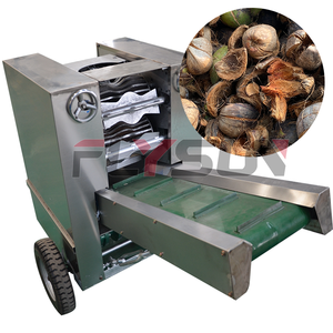 Máquina peladora de cáscaras de coco de gran producción, línea de producción para el procesamiento de cáscaras de coco, fabricante de equipos para abrir cáscaras de coco - Product Image 1