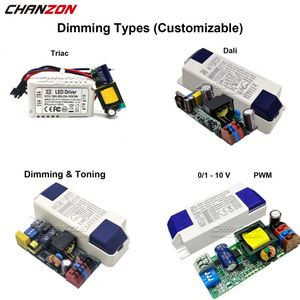 Pilote de LED à courant constant à intensité variable Triac Dali 0-10v 300mA 420mA 600mA 830mA 900mA 1500mA 3000mA 1W 5W 10W 20W 30W 36W 50W 100W - Product Image 2