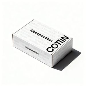Corrugated Cardboard Mailer Shipping Cosmetic Products Handcrafted Paperboard Boxes for Crafts Product Packaging Gift <b>Box</b> - Product Image 5