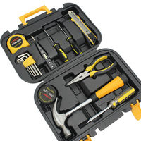 Kit de Herramientas Manuales Básicas para el Hogar, Caja de Herramientas Personalizable OEM para Reparaciones y Mantenimiento del Hogar