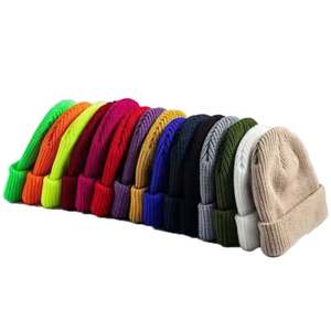 Gorro de Invierno en Oferta, Personalizado con Logotipo Bordado, Unisex, Barato, Tejido, Cálido, para Hombre y Mujer, de Cachemira y Acrílico - Product Image 1