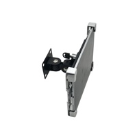 Support mural pour tablette en alliage d'aluminium, fixation par vis rotative, antivol, compatible iPad, moule universel, 10-13 pouces