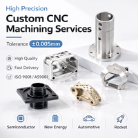 Support aérospatial en aluminium usiné CNC 5 axes de haute précision AS9100, tolérance ±0,005 mm