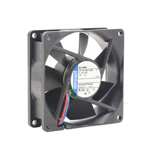 Ventilador axial pequeño de 8 cm con rodamiento de bolas para equipos médicos, ebmpapst 8412NMLE 8025, 80x80x25 mm, 12 V CC, 26.5 CFM, 0.6 W, 21 dBA, 2050 RPM. - Product Image 6