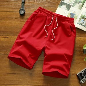 Shorts de football décontractés anti-plis avec logo personnalisé, taille élastique, imperméables, 100 % polyester, taille mi-haute, très demandés - Product Image 3