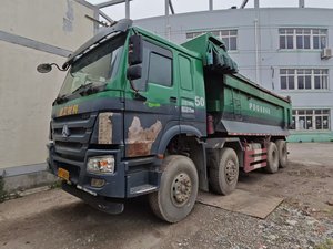 Camion benne lourd chinois HOWO Sinotruk TX NX 8X4 pour la construction et l'exploitation minière à Shanghai - Product Image 4