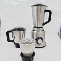 OEM 3-in-1 RVS accu-aangedreven blender, sapcentrifuge en mixer met verwarmingsfunctie voor fruit en groenten