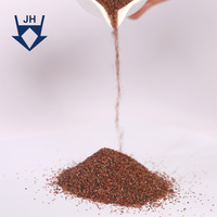 SGS Approved Stone Large Powder Fe2o3 Granul, Garnet Sand