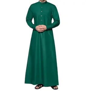 슬림 핏 단색 많은 색상을 사용자 정의 할 수 있습니다 사우디 아라비아 카타르 토 베이기도 셔츠 남성용
