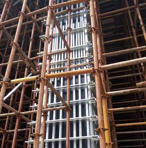 Pinces de pilier en béton réglables à haute résistance Attaches carrées en métal <span class=keywords><strong>Construction</strong></span> de bâtiments Coffrage d'échafaudage - Product Image 5
