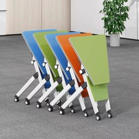 Table pliante, table de bureau, table de conférence pour étudiants, table de cours pour enfants, table de formation, mobilier de bureau