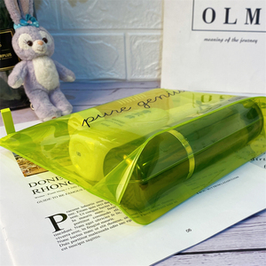 Transparent PVC Waterproof Cute Candy Color 8Inch Cosmetic <b>Bag</b> High End Durable <b>Makeup</b> <b>Bag</b> - Product Image 4