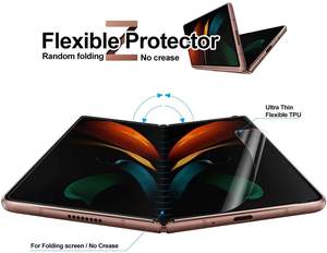 Protector de Pantalla de Hidrogel TPU Transparente HD 3D Flexible de Cobertura Total Personalizado de Fábrica para Samsung Galaxy Z Fold 6 7 8 5G - Product Image 3