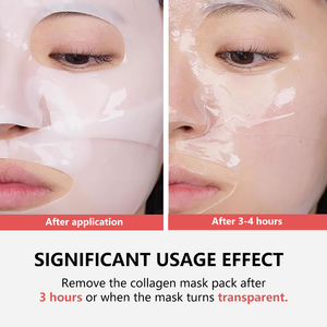 Mascarilla antiarrugas <span class=keywords><strong>de</strong></span> biocolágeno OEM, mascarilla para <span class=keywords><strong>dormir</strong></span> durante la noche reafirmante antiarrugas <span class=keywords><strong>de</strong></span> una sola vez, mascarilla facial <span class=keywords><strong>de</strong></span> hidrogel - Product Image 6