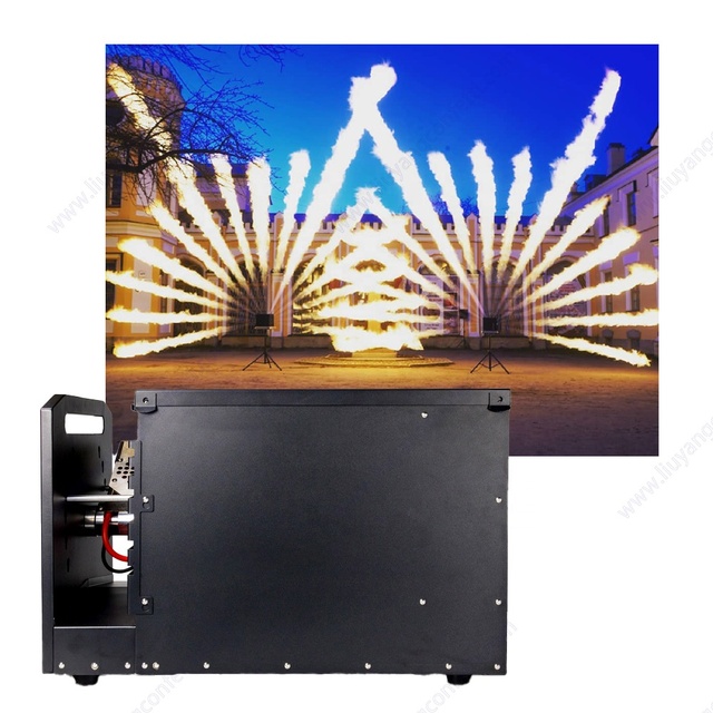 DJ Professional Audio Stage Spray Fire Effect Flame Thrower Projector Equipment Big Fire Flame Machine SF-180 Dmx