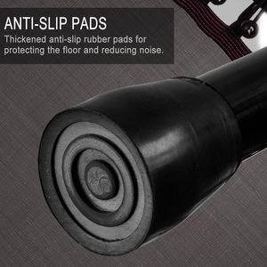 Mini trampolín silencioso de 48 pulgadas con manillar ajustable, red protectora, trampolín elástico duradero para Fitness para adultos, uso en interiores - Product Image 5