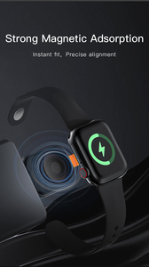 El mejor cargador inalámbrico magnético con diseño transparente elegante, cargador de reloj inteligente portátil compacto tipo C <span class=keywords><strong>para</strong></span> hombres, mujeres y niños - Product Image 5