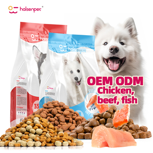 אספקה ישירה מהמפעל 18%-45% תכולת חלבון עוף בשר בקר בטעם דג מזון יבש לכלבים - Product Image 1