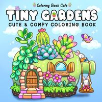 Buku Gambar Desain Modern Cetak Gravure Buatan Tangan Warna-warni Baru - Buku Mewarnai SpookyCutie Seri Monster untuk Anak-anak