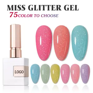 Groothandel Hoge Pigment 9000 Kleuren Nail Leverancier Gel Nagellak Set 15Ml Private Label Hoge Kwaliteit Uv Gel Polish