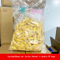 Mangues séchées East FD, forme allongée, cultivées en plein air, en vrac, emballées sous vide, 1 kg, durée de conservation de 18 mois