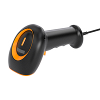 Escáner de Código de Barras USB Inalámbrico y con Cable JJpos, Lector de Códigos QR 1D 2D Inteligente, Automático, Portátil, para Punto de Venta, 300t/s, 1 Año de Garantía