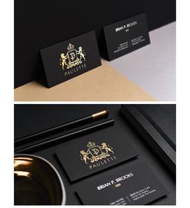 <span class=keywords><strong>Carte</strong></span> <span class=keywords><strong>de</strong></span> <span class=keywords><strong>visite</strong></span> en papier <span class=keywords><strong>de</strong></span> luxe en relief 3d papier kraft impression numérique sans or noir blanc personnaliser estampage à chaud 3-5 jours - Product Image 3