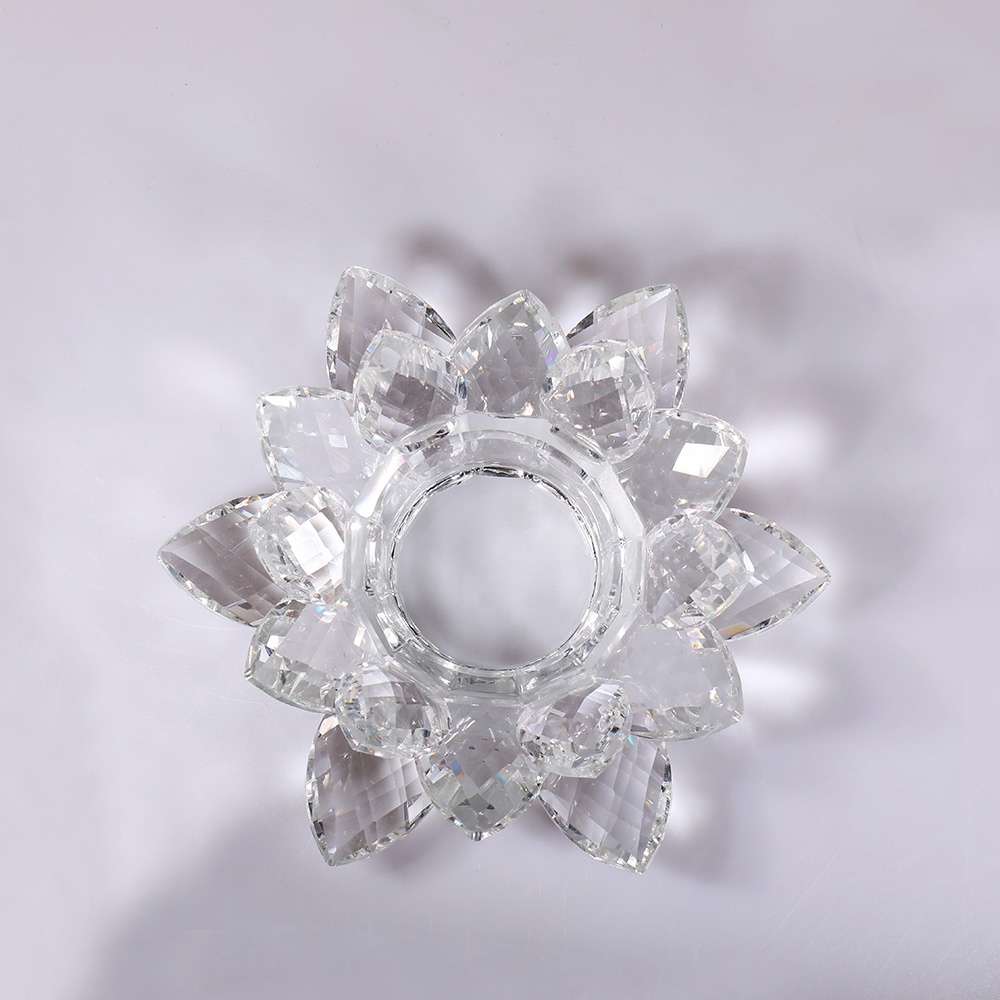 MH-Z204 небольшой лотоса цитрина ремесла свечи Tealight держатель для свадебных украшений