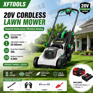 Cortadora de Césped Eléctrica de Grado Industrial 220V con Carga Rápida, Cortadora de Pasto para Cuidado del Césped en el Hogar y Jardín, Funciones de Podadora y Recortadora de Malezas - Product Image 1
