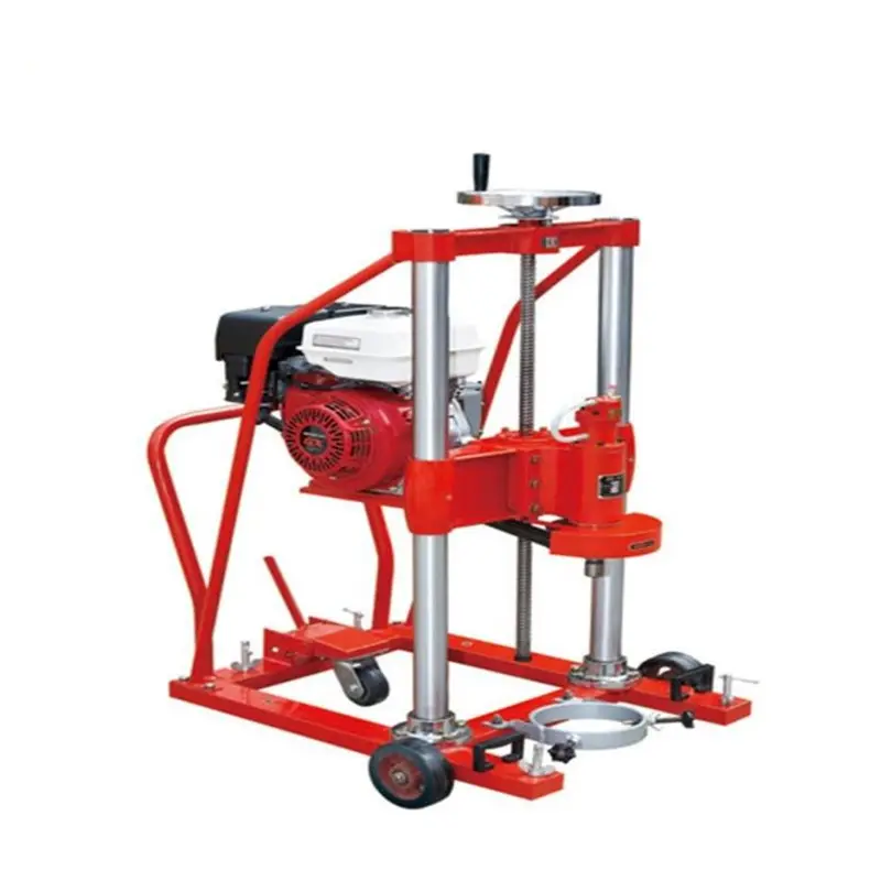 Hydraulic concrete core cutting vertical drill machine for lab with best price