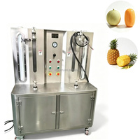 Automatische pompoen-, ananas-, meloen-, mango-, jackfruit- en kokosnootschilmachine, broodvruchtenschiller met CE-keurmerk
