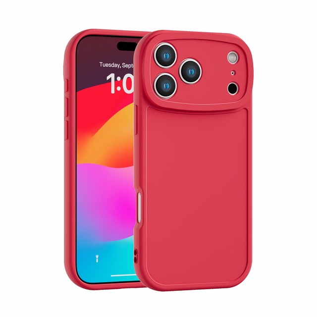 New Elegant TPU Phone Case with Simple Stylish Hole Design In-Stock for iPhone 17 Pro Max Mobile Phone Cases