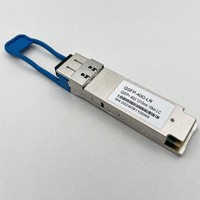 Transceiver Optik 40GBASE-LR4 QSFP+ 1310nm 10KM Modul Serat Optik Single Mode MPO DC 5V Garansi 3 Tahun untuk Enterprise Metro