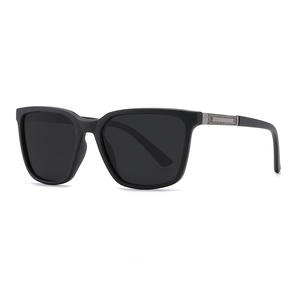 Gafas de sol polarizadas para hombre, montura negra, lentes TAC, protección UV400 para conducir, pescar, uso al aire libre - Product Image 1