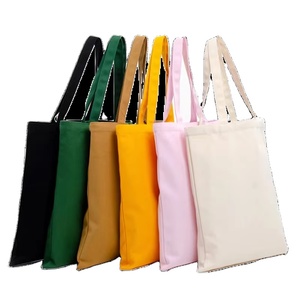 Wholesale Personalized <b>Plain</b> Tote <b>Bag</b> Custom Logo Cotton <b>Canvas</b> Shopping <b>Bag</b> Sublimation Blank <b>Canvas</b> Tote <b>Bags</b> - Product Image 1