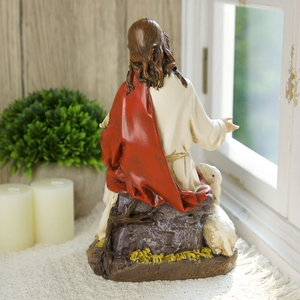 Productos en Stock, Estatuas Religiosas Católicas de Resina, Estatuas Cristianas Católicas de Resina, 8.07'' de Alto, el Buen Pastor - Product Image 5