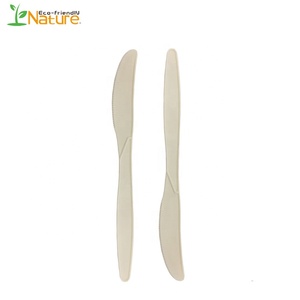 Bioplastique Écologique 8 Pouces Couverts D'amidon De Maïs Couteau pour le Gâteau - Product Image 1