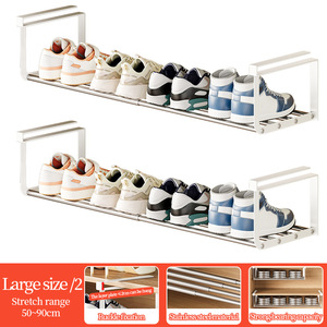 <span class=keywords><strong>Zapatero</strong></span> retráctil de acero inoxidable personalizado, estante de almacenamiento <span class=keywords><strong>multiusos</strong></span> para armarios de almacenamiento de zapatos, armario - Product Image 6