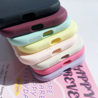 Coque de téléphone en TPU souple, couleur unie, avec cadre d'appareil photo électroplaqué, pour iPhone 17 16 15 14 13 12 11 Pro Max