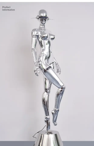 Ecojas Bắc Âu khí quyển phòng khách Đèn Sáng Tạo Giữ Bóng hình học nhựa khách sạn hiện đại con người người người đàn ông cơ thể điêu khắc Đèn sàn - Product Image 5