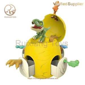 Huevos de Dinosaurio Sorpresa al por Mayor, Juguetes de Ensamblaje para Niños, Caja Ciega con Llave, Juguetes de Dinosaurio que Muerden, Novedad, Huevos de Dinosaurio Misteriosos - Product Image 4