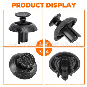 Toyota <b>Radiator</b> <b>Cap</b> Upper Guard Plate Clips 9046707211 For Prado Land Cruiser Highlander Lexus Camry Prius - Product Image 4