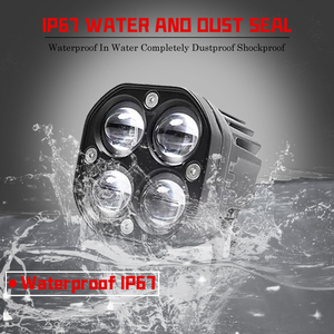 Новое поступление, недорогой автомобильный квадратный противотуманный свет 12 В, желтый 3-дюймовый Автомобильный светодиодный рабочий свет для трактора для грузовика - Product Image 5